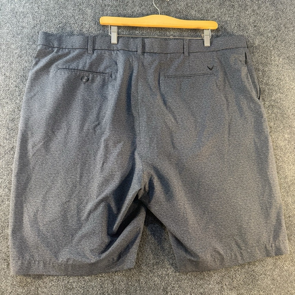 Callaway Opti-Dri Golf Shorts Men 48B Gray Stretch Performance Flat Front - Picture 2 of 11